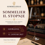V Ljubljani januarja začenjamo novo skupino Sommelier II. stopnje